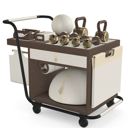 PENT. SOPHIA - In Gold - Luxury Fitness Equipment Mobile Set