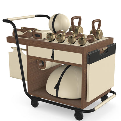 PENT. SOPHIA - In Gold - Luxury Fitness Equipment Mobile Set
