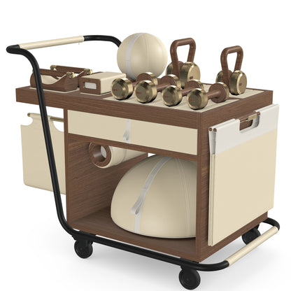 PENT. SOPHIA - In Gold - Luxury Fitness Equipment Mobile Set