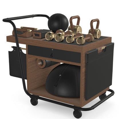 PENT. SOPHIA - In Gold - Luxury Fitness Equipment Mobile Set