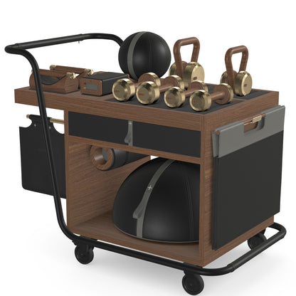 PENT. SOPHIA - In Gold - Luxury Fitness Equipment Mobile Set