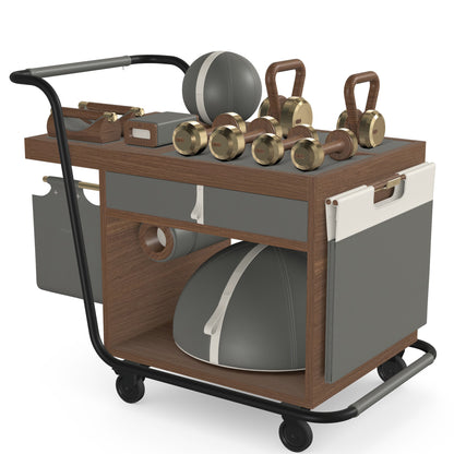 PENT. SOPHIA - In Gold - Luxury Fitness Equipment Mobile Set