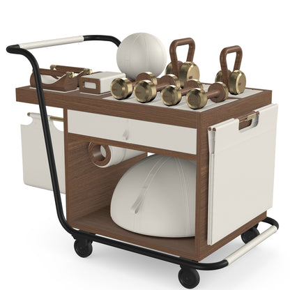 PENT. SOPHIA - In Gold - Luxury Fitness Equipment Mobile Set
