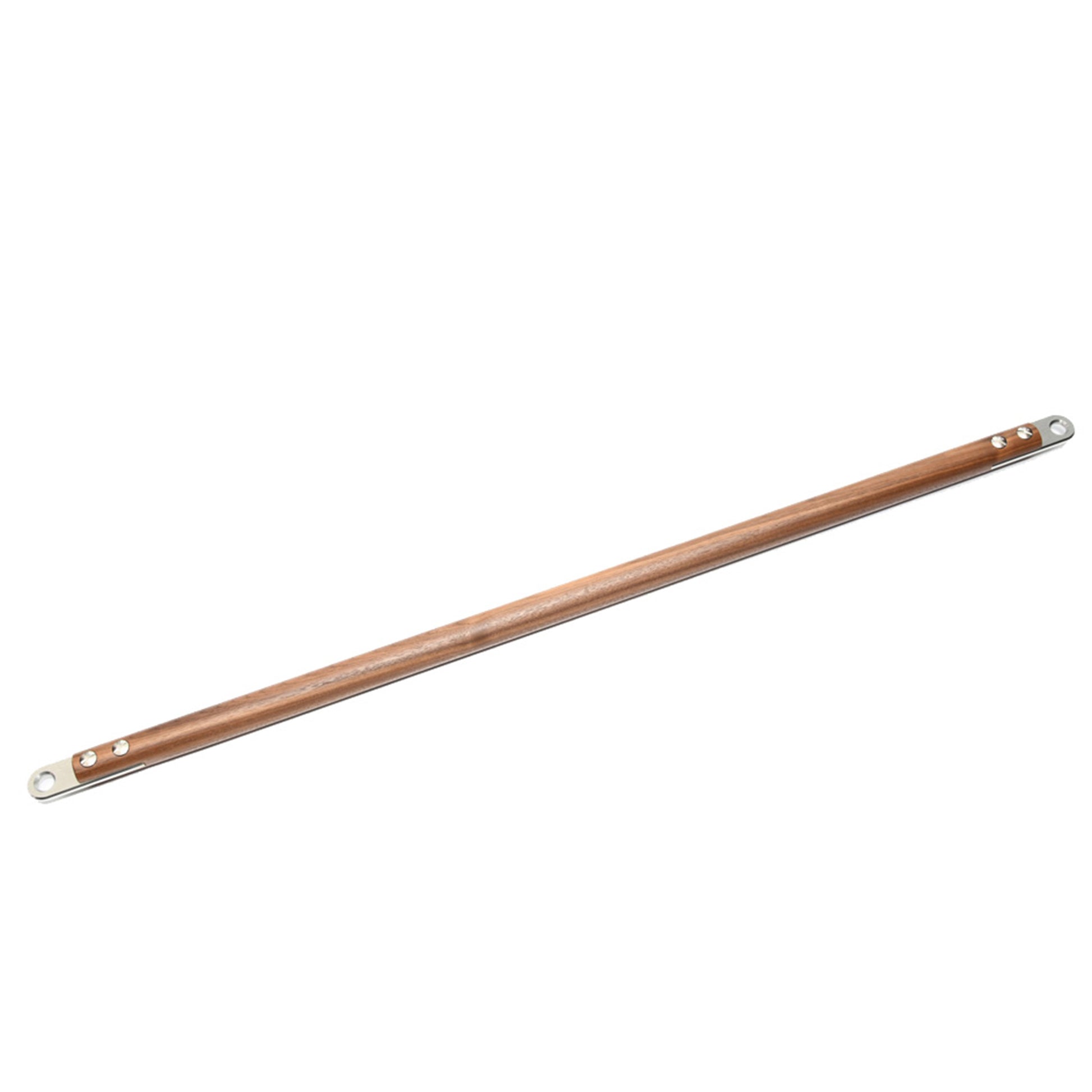 A luxury natural walnut wooden chop bar for gym exercises. View details for Stil-Fit Functional Trainer Accessories - Chop Bar 