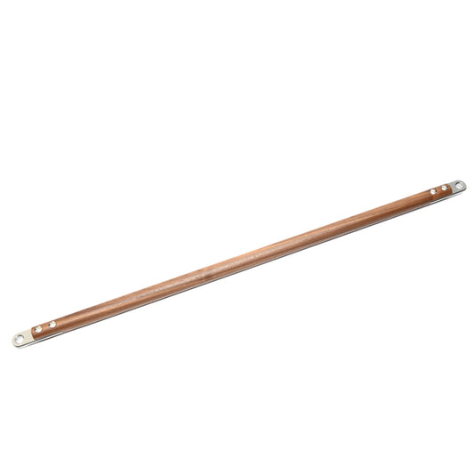 A luxury natural walnut wooden chop bar for gym exercises. View details for Stil-Fit Functional Trainer Accessories - Chop Bar 