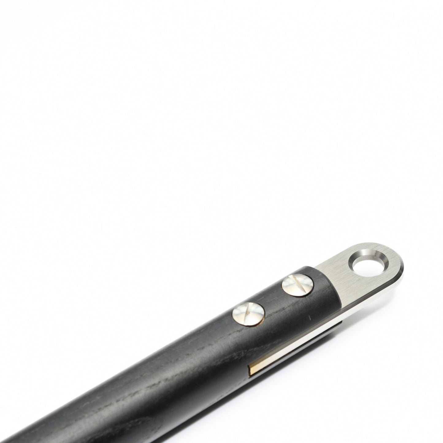 A luxury black ash wooden chop bar for gym exercises. View details for Stil-Fit Functional Trainer Accessories - Chop Bar 