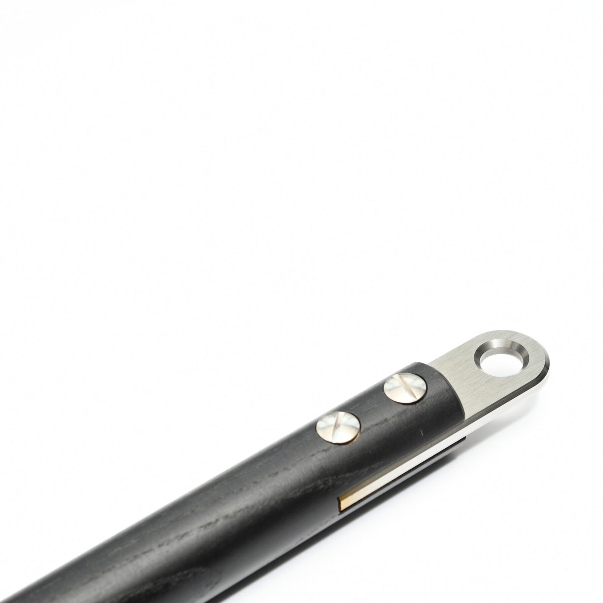 A luxury black ash wooden chop bar for gym exercises. View details for Stil-Fit Functional Trainer Accessories - Chop Bar 