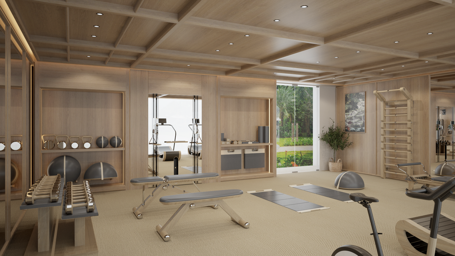 Luxury Gym Equipment Cycling Bears