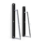 A luxurious squat rack made with shadow black wood and stainless steel, perfect for a large range of activities. NOHRD Squat Rack