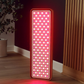Sunlighten Red Light Therapy Panel standing upright with visible LED grid.