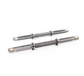 Close up view of the stainless steel dumbbell bar rod, accessories for NOHRD Weight Plates - Barbell & Dumbbells Tower