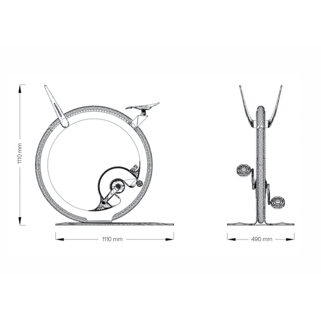 Ciclotte Bike - Designer Exercise Bike