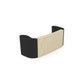A bespoke handmade resistance bands with elegant beige leather finish for stretching and resistance exercises. PENT. GUMA - Resistance Band
