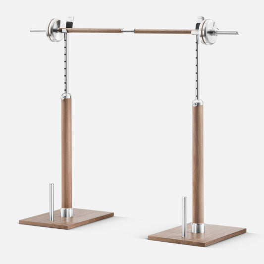 Luxury Fitness Equipment. PENT BYSTRA. Customizable luxury bench press set. Cycling Bears 