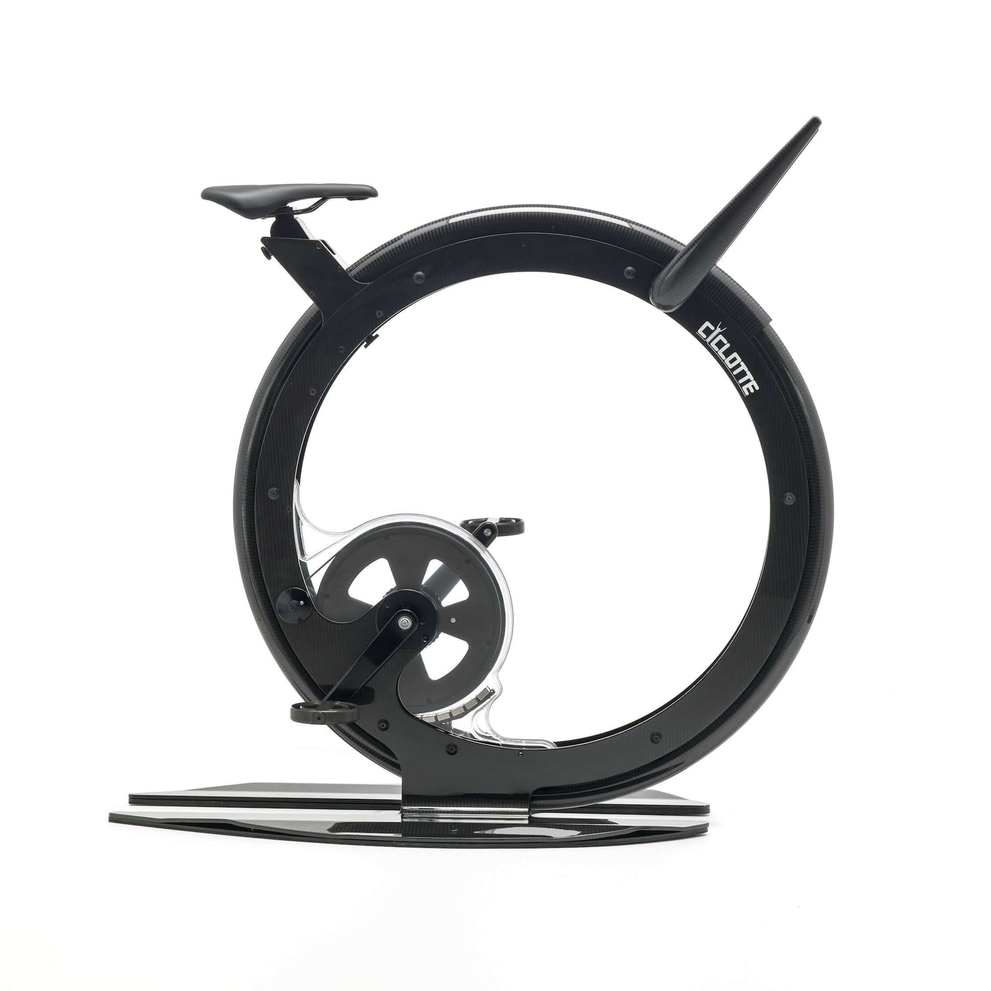 Luxury Home Gym Equipment - Ciclotte Carbon Fibre Bike in Black by Cycling Bears.