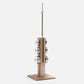 Luxury Fitness Equipment - Bespoke Barbell. Wood and Stainless Steel. PENT LESNA. Cycling Bears