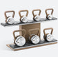 Luxury Fitness Equipment - Bespoke Kettlebells. Wood and Stainless Steel. PENT LOVA. Cycling Bears