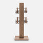 Luxury Fitness Equipment - Bespoke Kettlebells. Wood and Stainless Steel. PENT LOVA. Cycling Bears