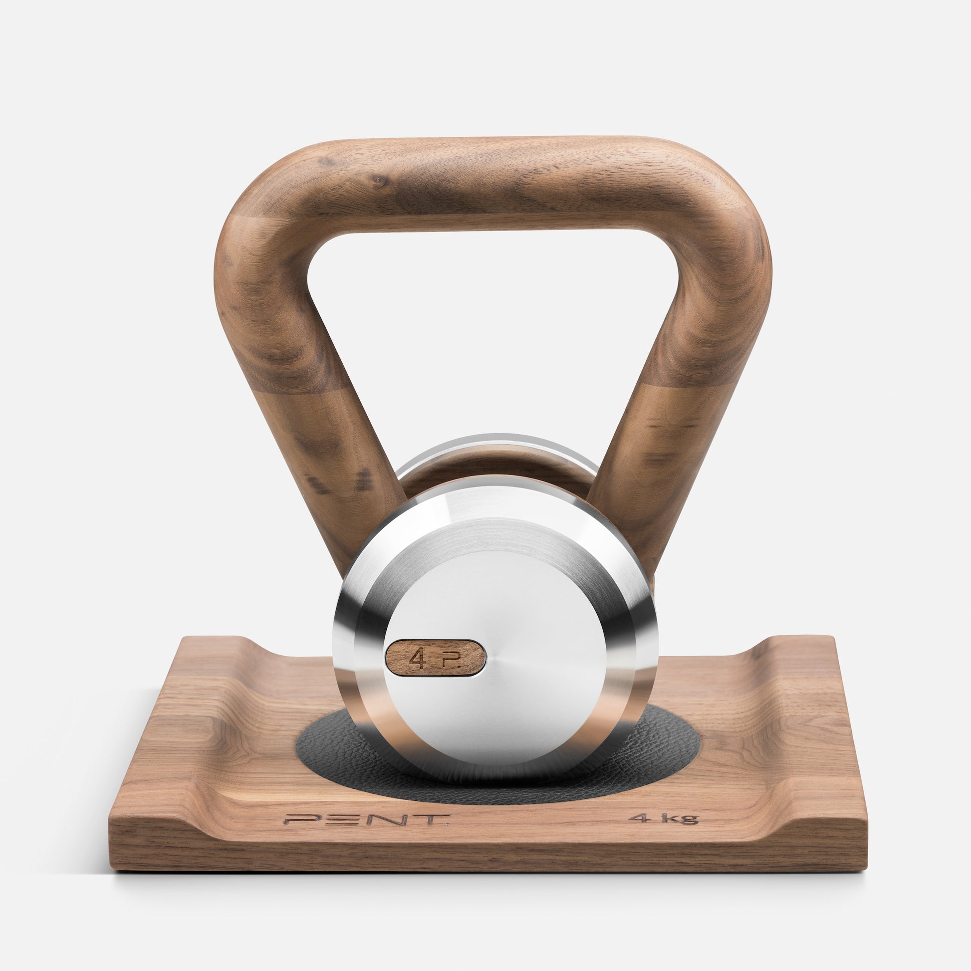 Luxury Fitness Equipment - Bespoke Kettlebells. Wood and Stainless Steel. PENT LOVA. Cycling Bears